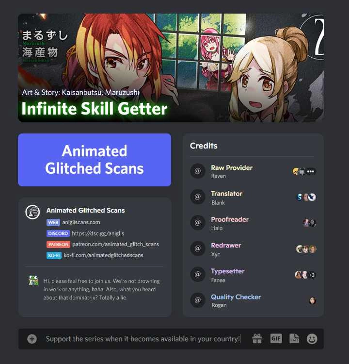 Infinite skill getter Chapter 10 1